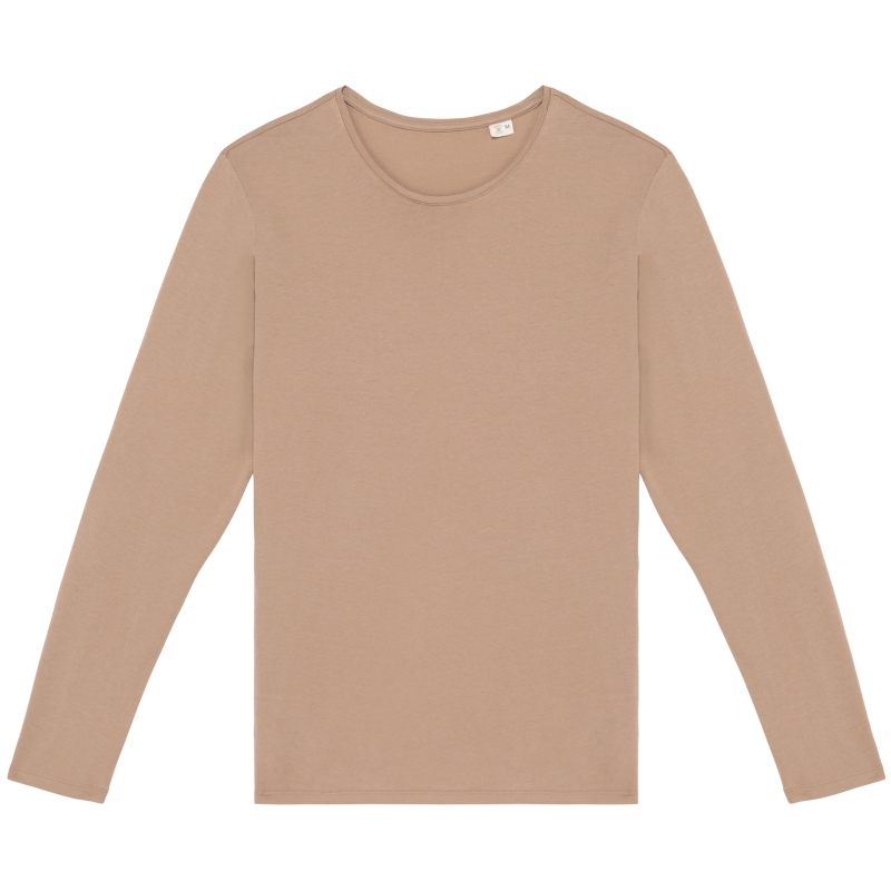 T-shirt écoresponsable délavé manches longues unisexe