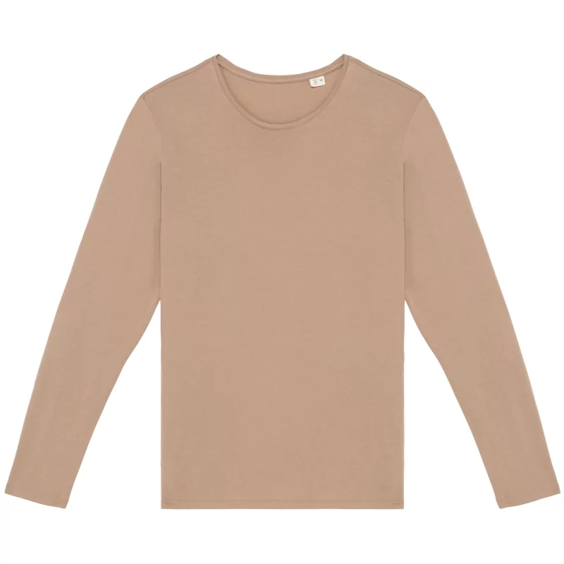 T-shirt écoresponsable délavé manches longues unisexe