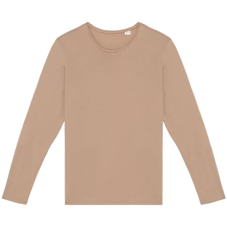 T-shirt écoresponsable délavé manches longues unisexe