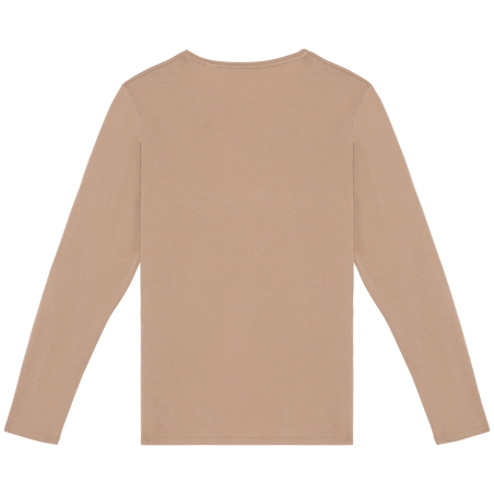T-shirt écoresponsable délavé manches longues unisexe