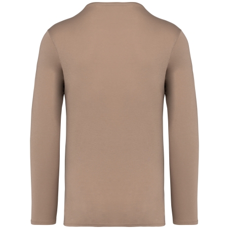 T-shirt écoresponsable délavé manches longues unisexe