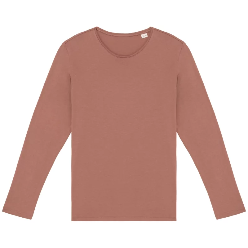 T-shirt écoresponsable délavé manches longues unisexe