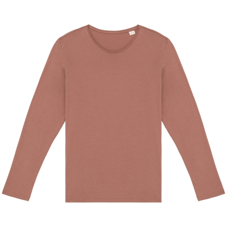 T-shirt écoresponsable délavé manches longues unisexe