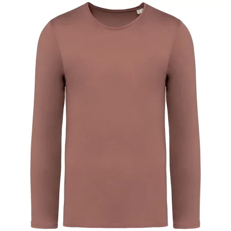 T-shirt écoresponsable délavé manches longues unisexe