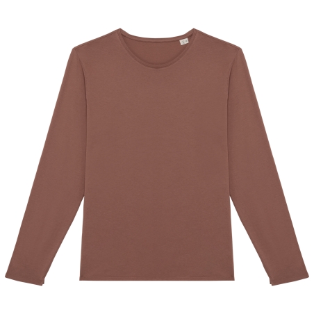 T-shirt écoresponsable délavé manches longues unisexe
