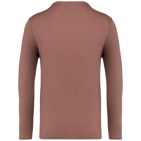 T-shirt écoresponsable délavé manches longues unisexe