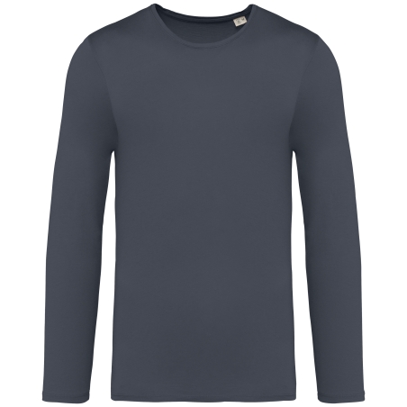 T-shirt écoresponsable délavé manches longues unisexe