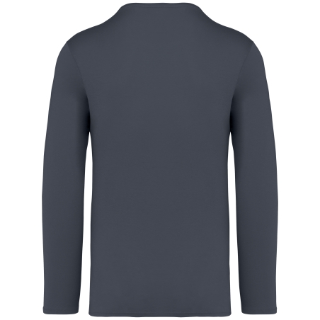 T-shirt écoresponsable délavé manches longues unisexe