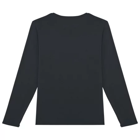 T-shirt écoresponsable délavé manches longues unisexe