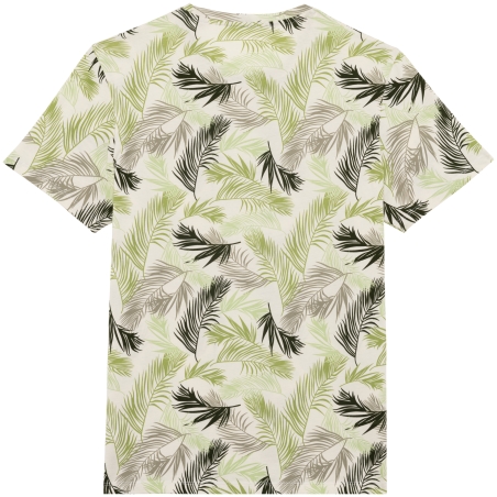 T-shirt écoresponsable imprimé tropical homme