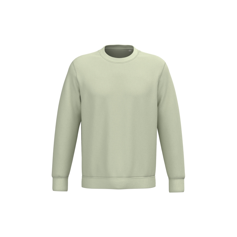 Sweat-shirt écoresponsable à col rond unisexe