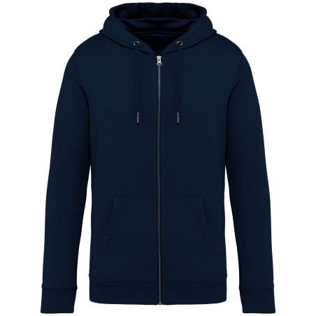 Sweat-shirt écoresponsable zippé à capuche unisexe