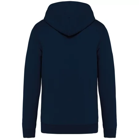 Sweat-shirt écoresponsable zippé à capuche unisexe