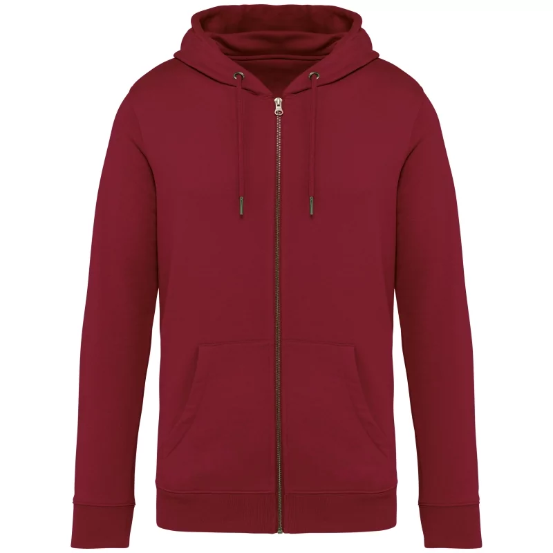 Sweat-shirt écoresponsable zippé à capuche unisexe