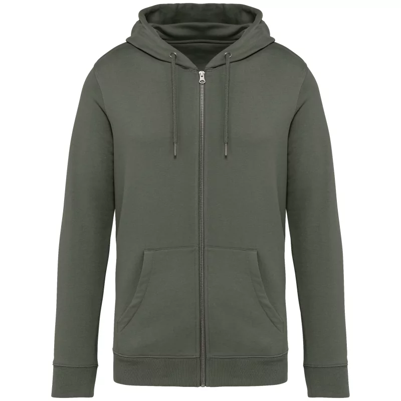 Sweat-shirt écoresponsable zippé à capuche unisexe