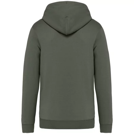 Sweat-shirt écoresponsable zippé à capuche unisexe