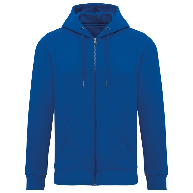 Sweat-shirt écoresponsable zippé à capuche unisexe