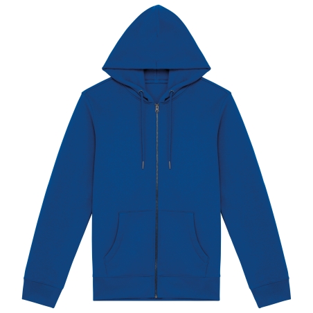 Sweat-shirt écoresponsable zippé à capuche unisexe