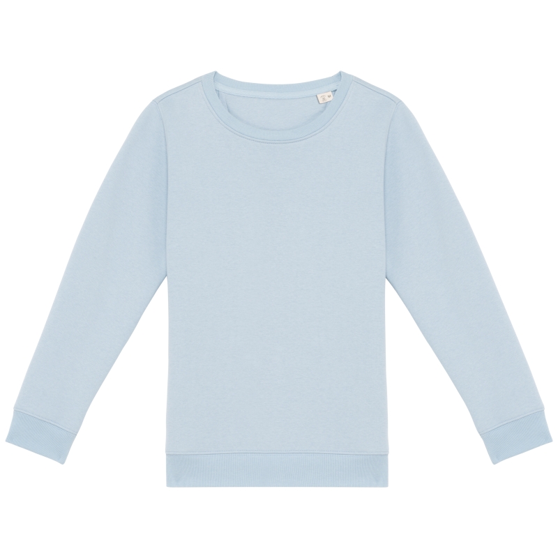 Sweat-shirt écoresponsable à col rond enfant