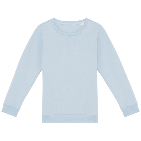 Sweat-shirt écoresponsable à col rond enfant