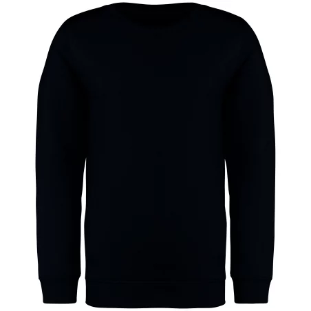 Sweat-shirt écoresponsable à col rond enfant