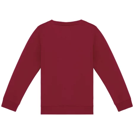 Sweat-shirt écoresponsable à col rond enfant
