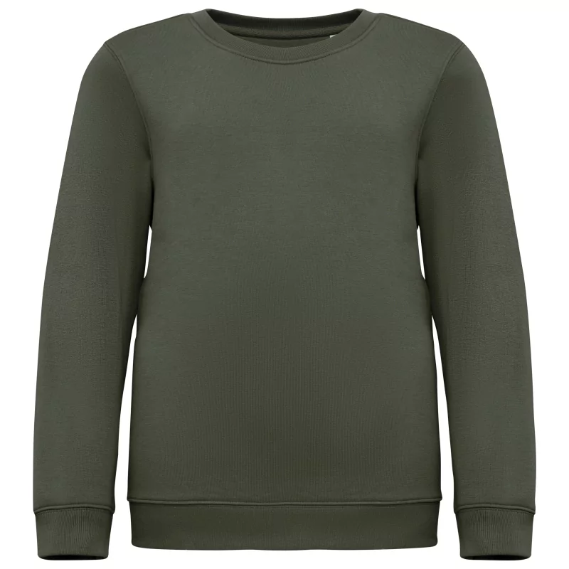 Sweat-shirt écoresponsable à col rond enfant