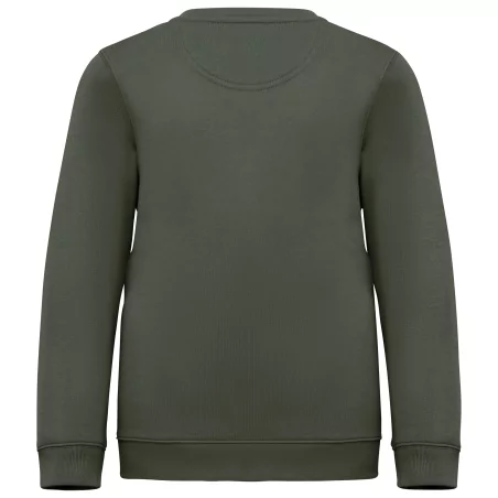 Sweat-shirt écoresponsable à col rond enfant