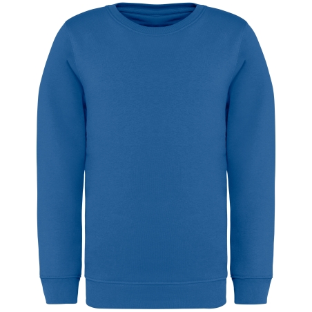 Sweat-shirt écoresponsable à col rond enfant
