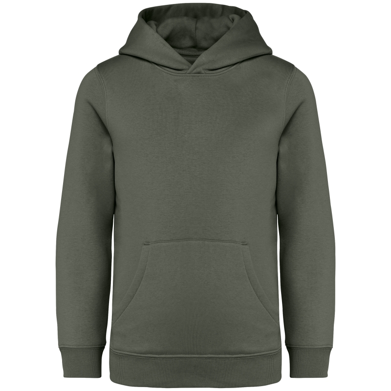 Sweat-shirt écoresponsable à capuche enfant