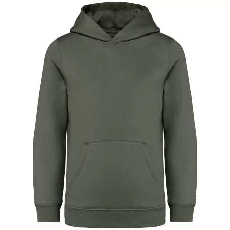 Sweat-shirt écoresponsable à capuche enfant