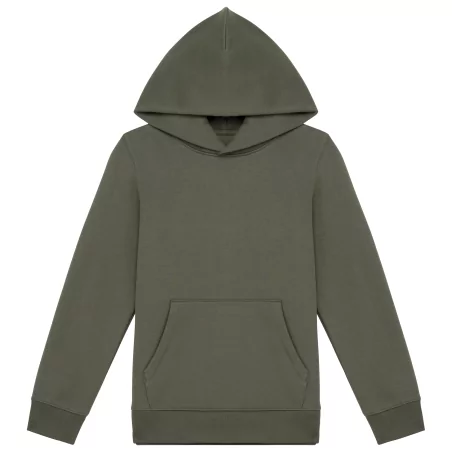 Sweat-shirt écoresponsable à capuche enfant
