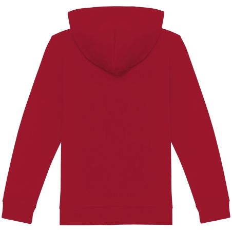 Sweat-shirt écoresponsable zippé à capuche enfant