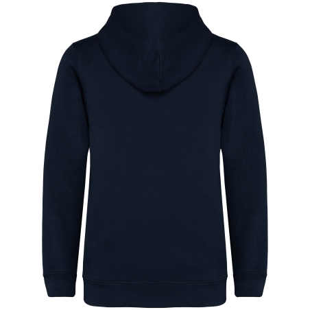 Sweat-shirt écoresponsable zippé à capuche enfant