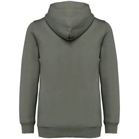 Sweat-shirt écoresponsable zippé à capuche enfant