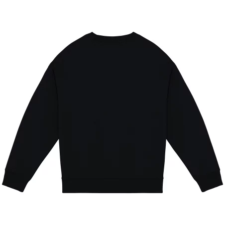 Sweat-shirt écoresponsable à col rond oversize unisexe