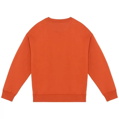 Sweat-shirt écoresponsable à col rond oversize unisexe