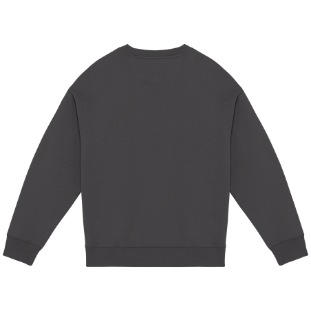 Sweat-shirt écoresponsable à col rond oversize unisexe