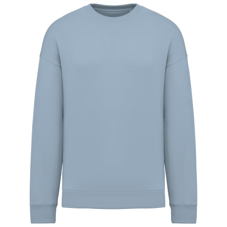 Sweat-shirt écoresponsable à col rond oversize unisexe