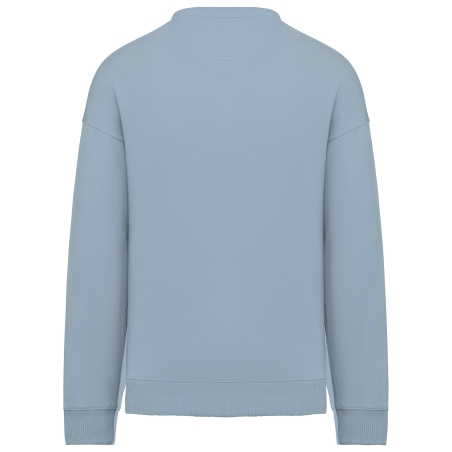 Sweat-shirt écoresponsable à col rond oversize unisexe