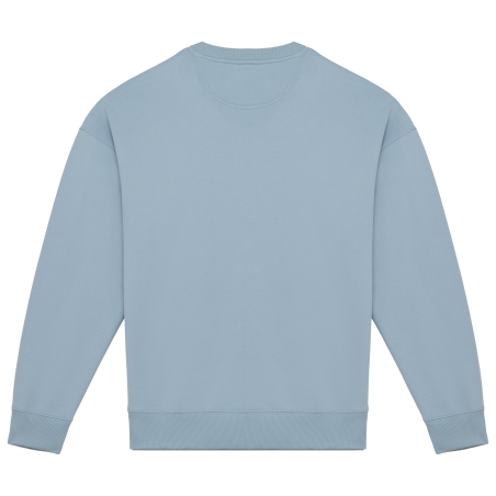 Sweat-shirt écoresponsable à col rond oversize unisexe