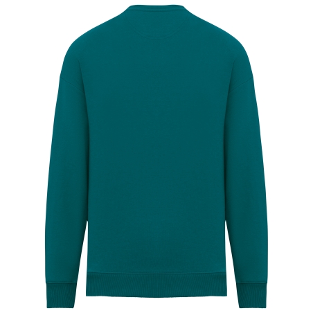 Sweat-shirt écoresponsable à col rond oversize unisexe