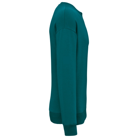 Sweat-shirt écoresponsable à col rond oversize unisexe