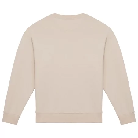 Sweat-shirt écoresponsable à col rond oversize unisexe