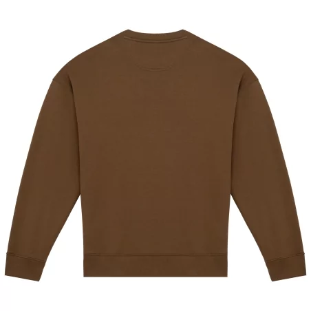 Sweat-shirt écoresponsable à col rond oversize unisexe