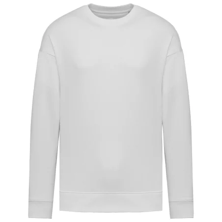 Sweat-shirt écoresponsable à col rond oversize unisexe