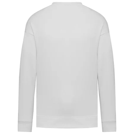 Sweat-shirt écoresponsable à col rond oversize unisexe