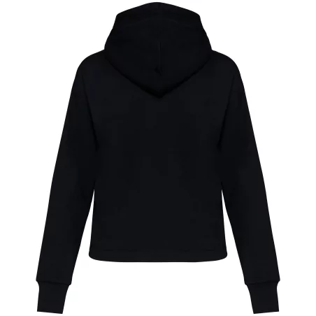 Sweat-shirt écoresponsable zippé à capuche French Terry femme