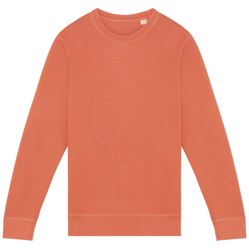 Sweat-shirt écoresponsable à col rond French Terry unisexe