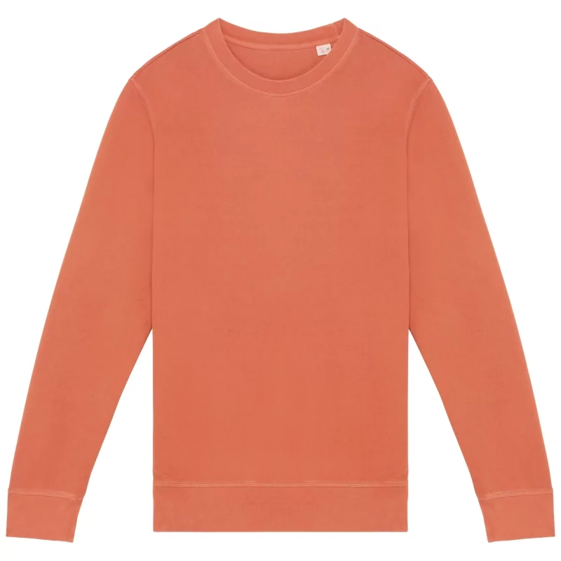 Sweat-shirt écoresponsable à col rond French Terry unisexe